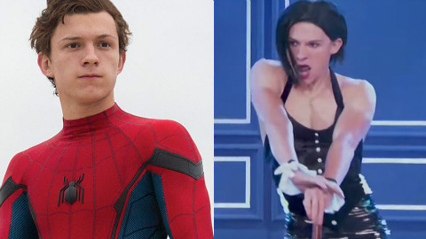 荷兰弟TomHolland在 Lip Sync Battle【对口型假唱大赛】的撩人热舞完整版